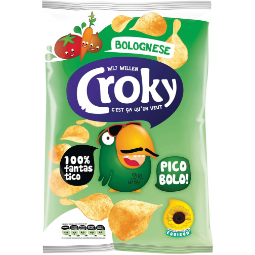 Croky chips bolognese, sachet de 100 g