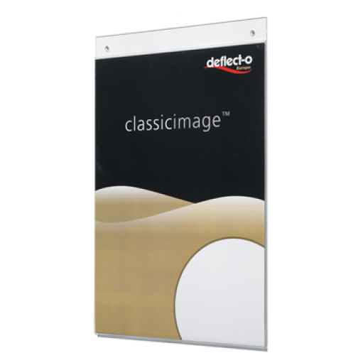 Deflecto présentoir de documents mural portrait, ft A5