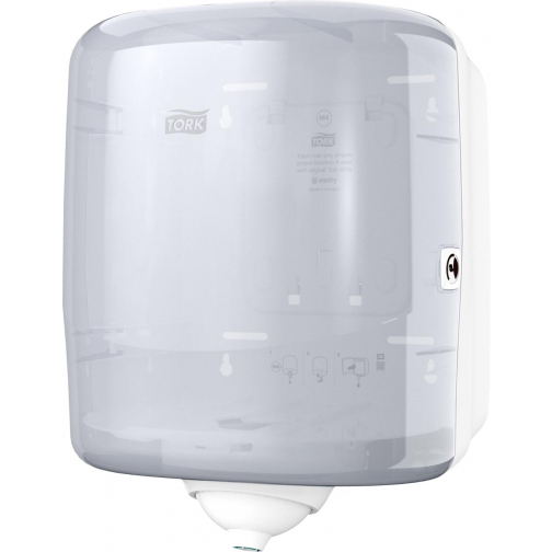 Tork Reflex distributeur de papier d'essuyage Centerfeed, système M4, blanc