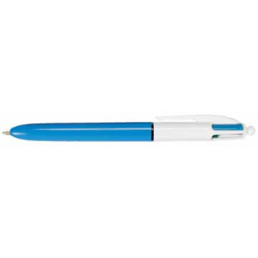 Bic stylo bille 4 Colours moyen et fine, boîte de 20 pièces