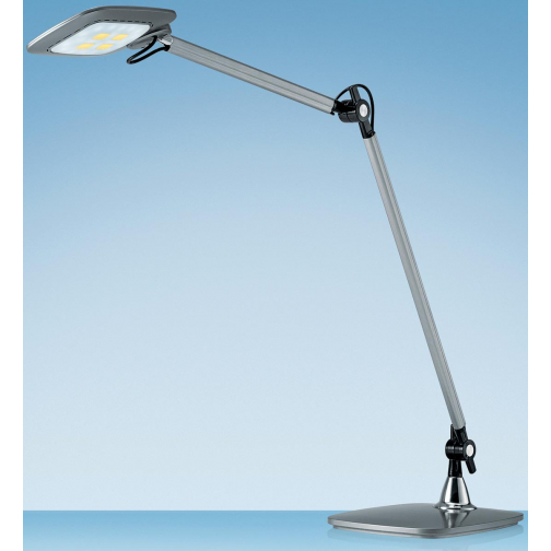 Hansa lampe de bureau E-Motion, LED, argent