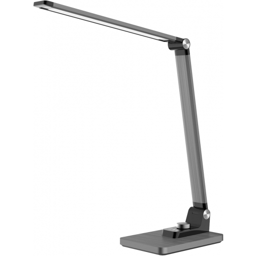 Hansa lampe de bureau Breeze, LED, gris