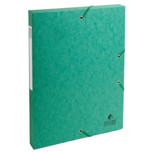 Exacompta boîte de classement Exabox vert, dos de 2,5 cm