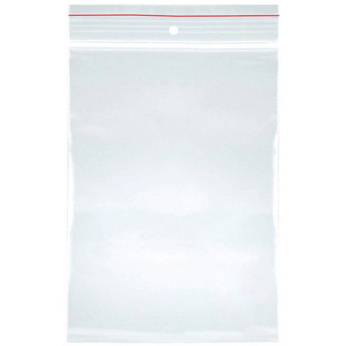 OFFICE products sachets zip, transparent, paquet de 100 pièces, ft 170 x 230 mm