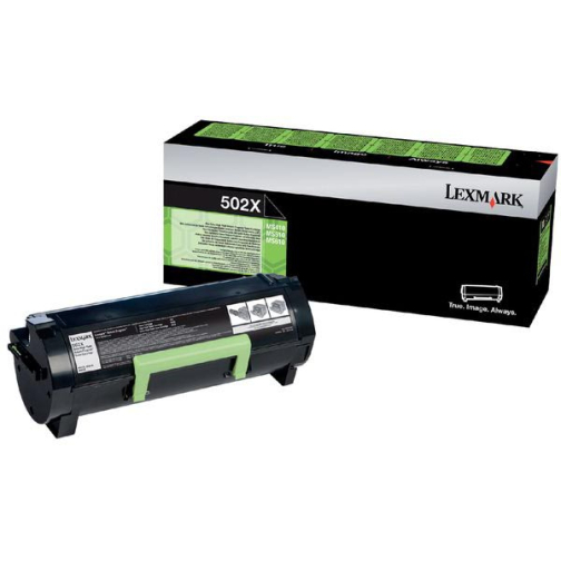 Lexmark toner return program 502X, 10.000 pages, OEM 50F2X00, noir
