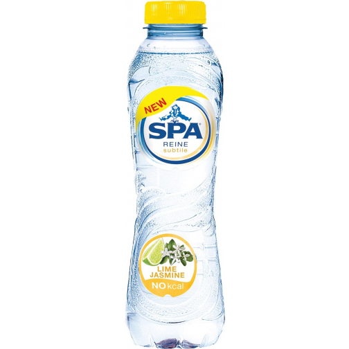 Spa Reine Subtile water lime-jasmin, bouteille de 50 cl, paquet de 24 pièces