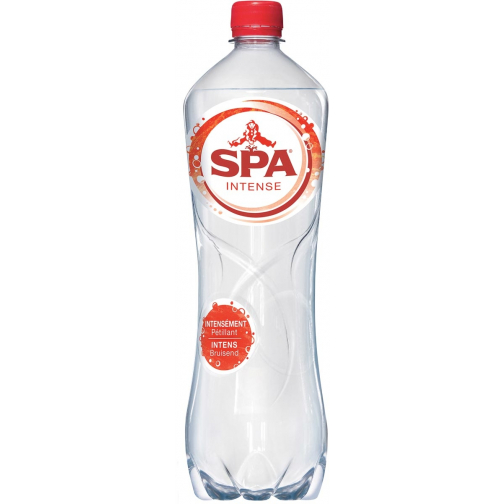 Spa Intense eau, bouteille de 1 litre, paquet de 6 pièces
