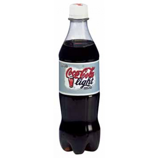 Coca-Cola Light boisson rafraîchissante, bouteille de 50 cl, paquet de 24 pièces