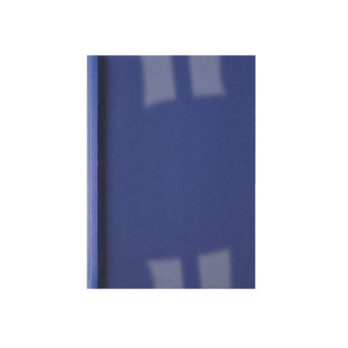 Thermische omslag GBC A4 3mm linnen donkerblauw 100stuks