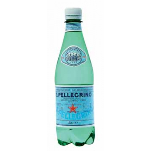 San Pellegrino eau, bouteille de 50 cl, paquet de 24 pièces