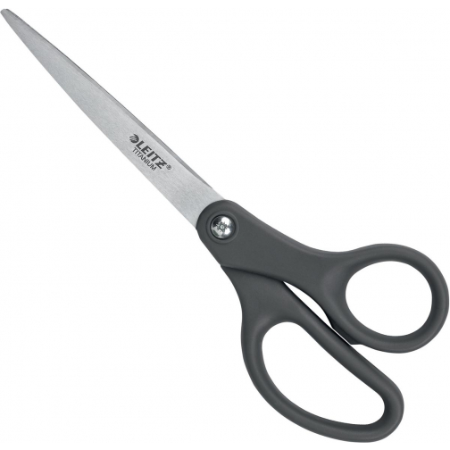 Leitz ciseaux, 18 cm, titane, gris foncé, sous blister