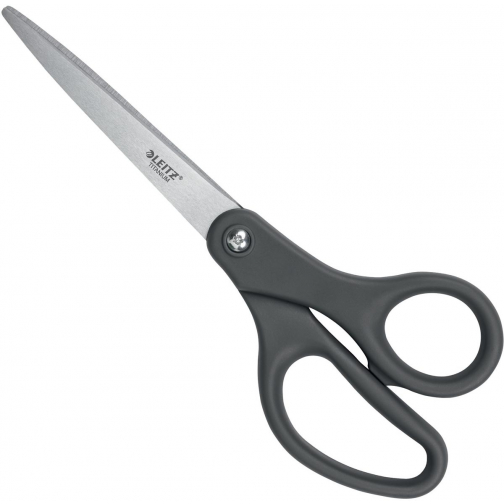 Leitz ciseaux, 20,5 cm, titane, gris foncé, sous blister