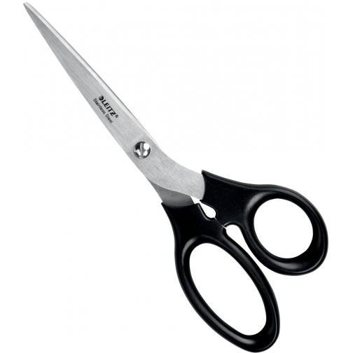 Leitz ciseaux, 18,5 cm, inox, noir, sous blister