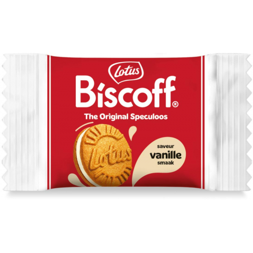 Lotus speculoos fourrés vanille, boîte de 120 pièces