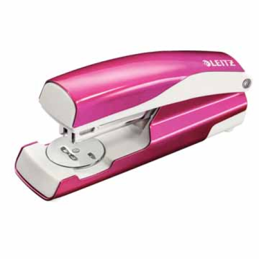 Leitz NeXXt WOW 5502 agrafeuse, rose métallisé, sous blister