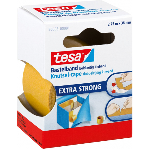 Tesa ruban de bricolage, double-face, ft 38 mm x 2,75 m