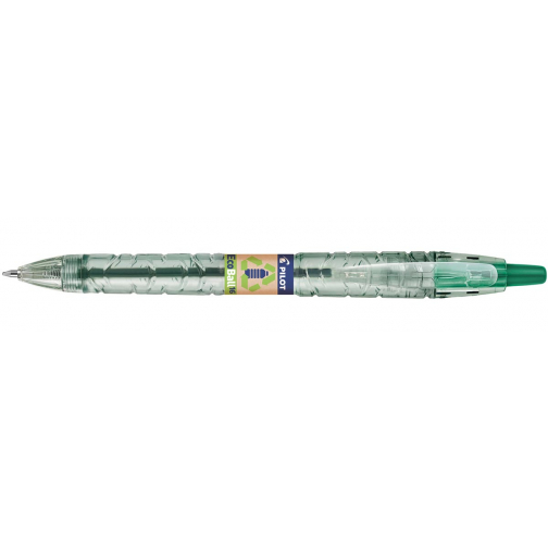 Pilot Ecoball B2P BeGreen stylo bille, large, vert