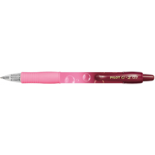 Pilot roller G-2 Bubble, moyen, rose