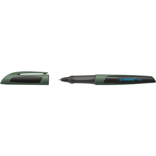 STABILO Flow SPORTY stylo bille, pointe moyenne, forest (vert)