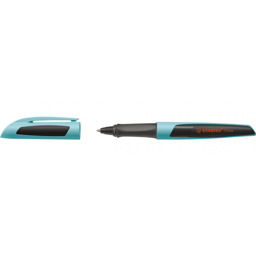 STABILO Flow SPORTY stylo bille, pointe moyenne, puristblue (bleu)