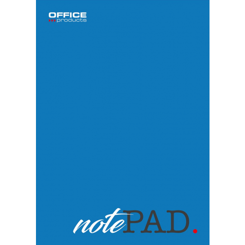 OFFICE products bloc de papier à lettres, 60 g/m², ft A5, quadrillé, bloc de 100 feuilles