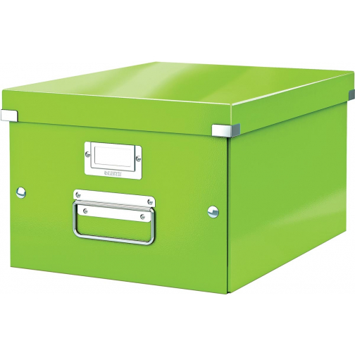 Leitz WOW boîte de rangement Click & Store, ft A4, vert