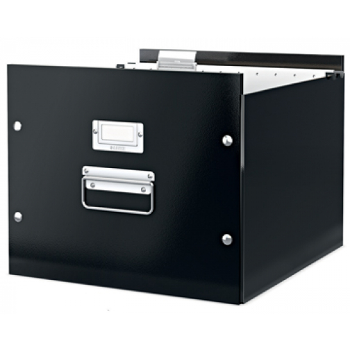 Leitz Boîte pour dossiers suspendus Click & Store noir