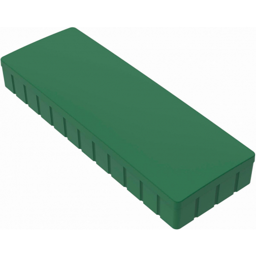 Maul Aimants Solid, 54x19mm, 1 kg, boîte 10 pces, vert