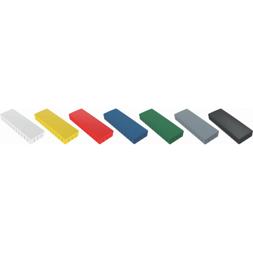 Maul Aimants Solid, ft 54 x 19 mm, 1 kg, boîte de 10 pièces, assorties