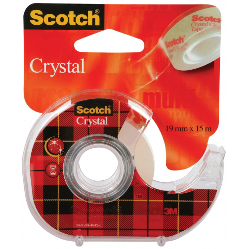 Scotch ruban adhésif Crystal ft 19 mm x 15 m