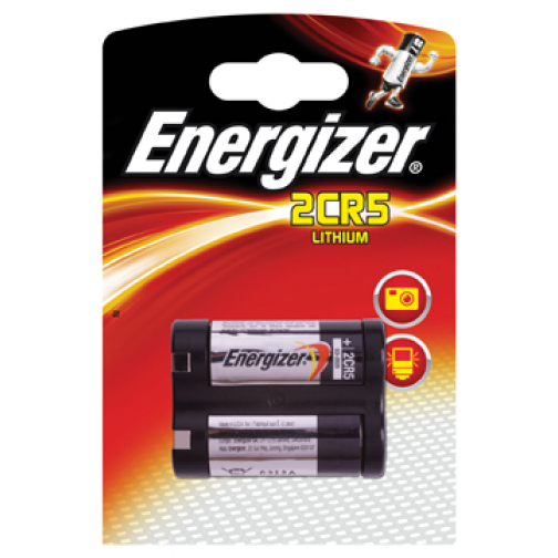 Energizer pile Photo Lithium 2CR5, sous blister