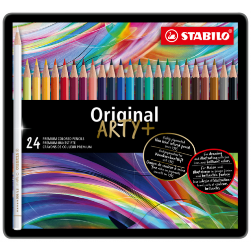 Kleurpotloden STABILO Original Arty blik ÃÂ  24 kleuren