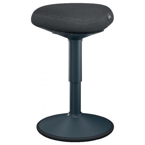 Leitz Ergo tabouret Assis actif avec assise confortable, gris foncé