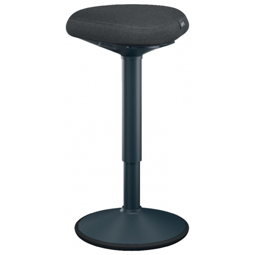 Leitz Ergo tabouret Assis/Debout actif avec assise confortable, gris foncé