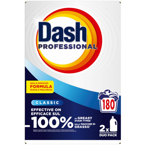 Dash Professional lessive Classic, bouteille de 4,05 l