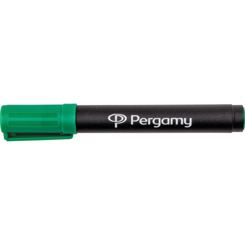 Pergamy marqueur permanent avec pointe ronde, vert