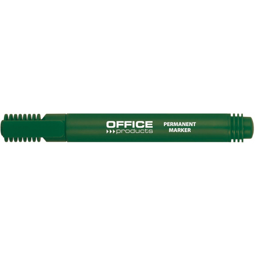 Office Products marqueur permanent 1-3 mm, pointe ronde, vert