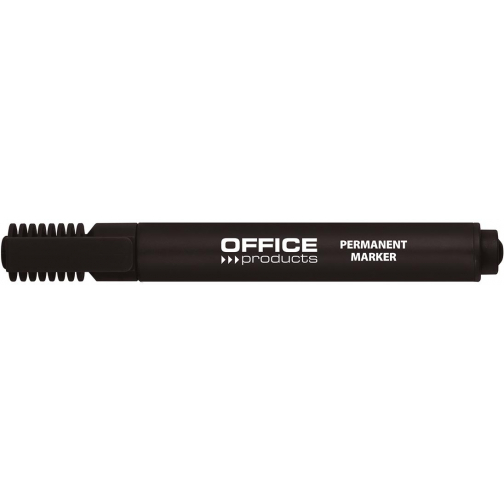 Office Products marqueur permanent 1-5 mm, pointe biseautée, noir