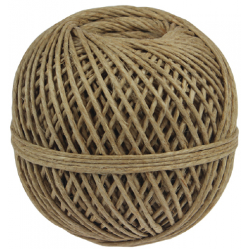 Corde de lin triple fil, bobine de 140 g, +/- 65 m