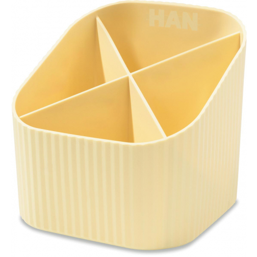Han Re-Loop plumier, PP, jaune pastel