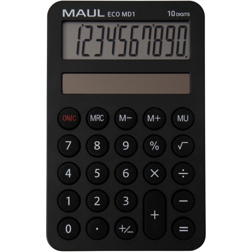 Maul calculatrice de bureau ECO MD 1, noir