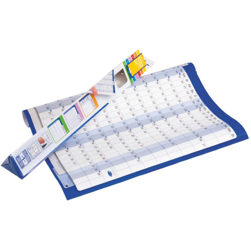 Legamaster planning annuel 2026, laminé, enroulé, ft 60 x 90 cm