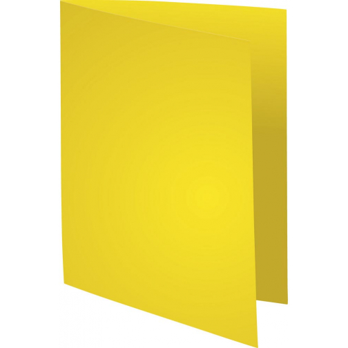 Exacompta chemise de classement Rock's 80, ft 22 x 31 cm, paquet de 100, jaune