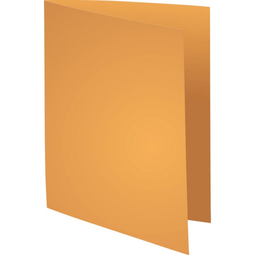 Exacompta chemise de classement Rock's 80, ft 22 x 31 cm, paquet de 100, orange clair