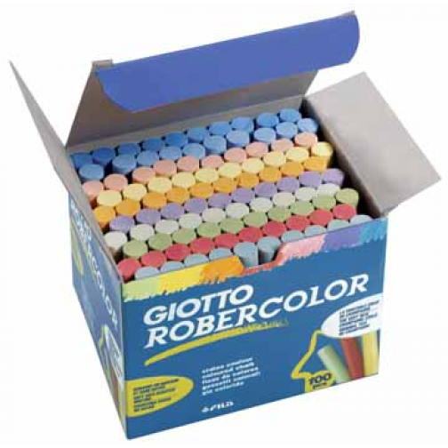 Giotto craie Robercolor couleurs assorties
