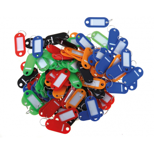 Pavo Porte-clés couleurs assorties, paquet de 100 pièces