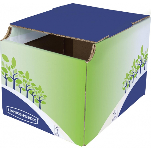 Bankers Box Corbeille à recyclage, carton certifié FSC