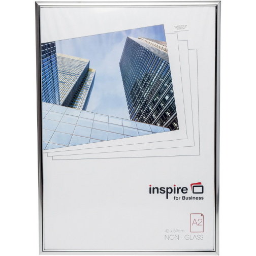 Inspire for Business cadre photo Easyloader, argent, ft A2