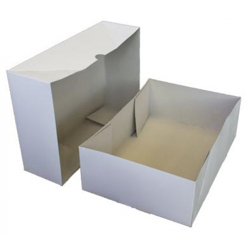 Boîte d'expédition, blanc ft 30,5 x 21 x 10 cm