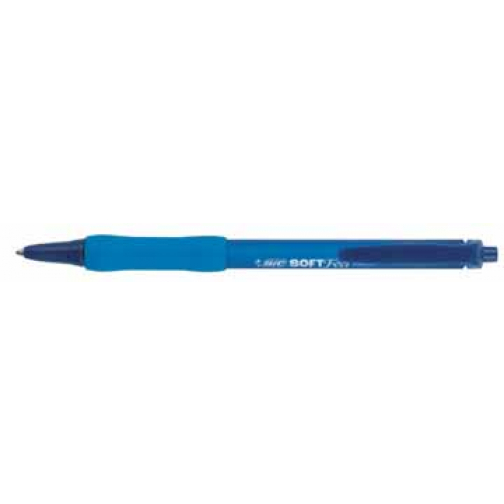 Bic stylo bille Soft Feel Clic Grip bleu